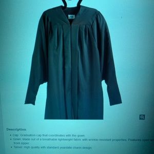 Masters Graduation Gown